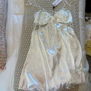 For love and lemons baby’s breath slip dress